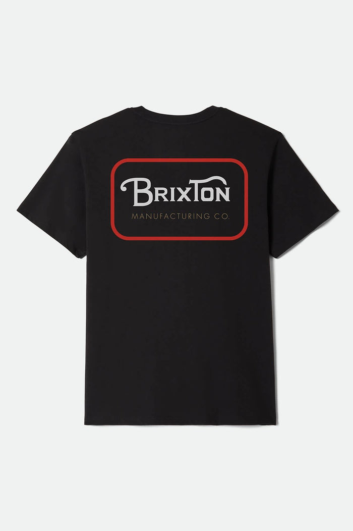 Grade Short Sleeve Standard T-Shirt - Black/Red/Copper