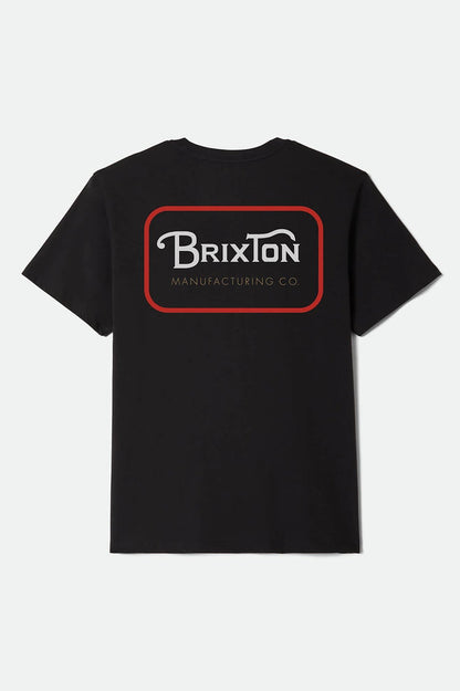 Grade Short Sleeve Standard T-Shirt - Black/Red/Copper