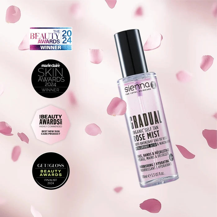 Gradual Organic* Self Tan Rose Mist