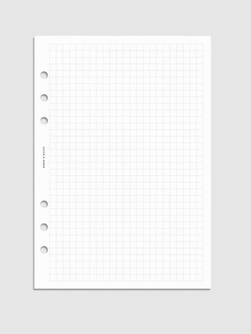Digital mockup of insert in A5 sizing.
