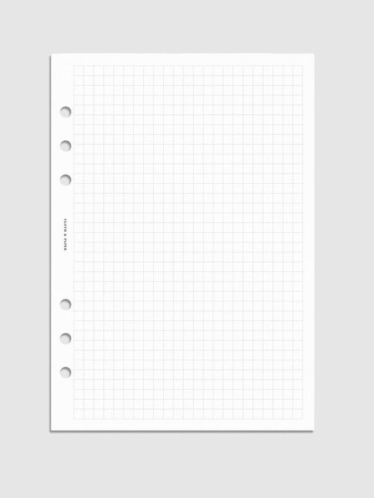 Digital mockup of insert in A5 sizing.