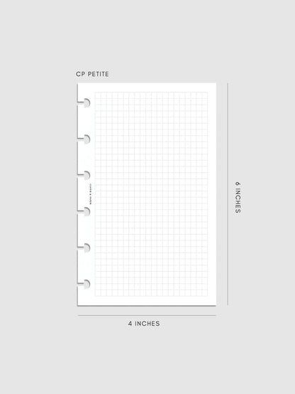 Digital mockup of insert in CP Petite sizing.