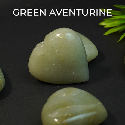 🌿 Green Aventurine Big Heart Stone
