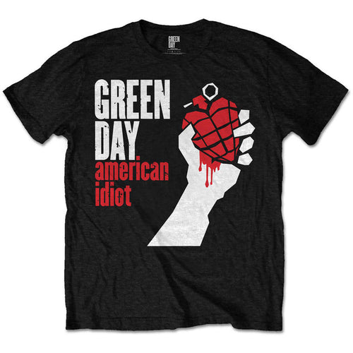 GREEN DAY - AMERICAN IDIOT - Kids T-Shirt Black