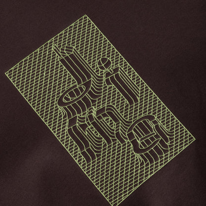 Grid Zip Hoodie