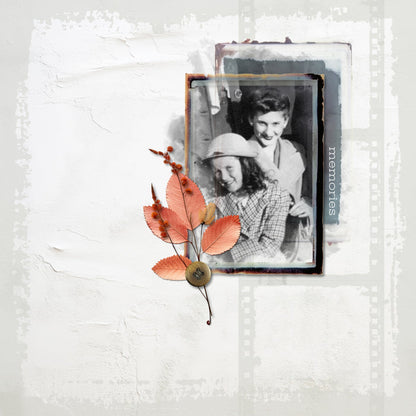 Accent your favorite photos with these digital scrapbooking grunge photo transfers by Lucky Girl Creative digital art. Great for creating fine art greeting cards and unique pieces of artwork. Simply overlay a photo of your choice on top of one of these photo transfers and apply a blend layer or use as is for a vintage feeling.