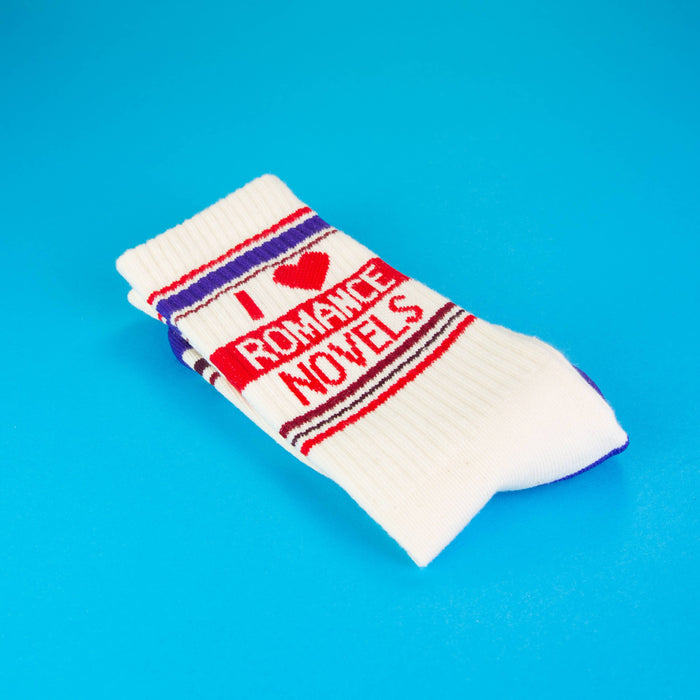 Gym Crew Socks- I ❤️ Romance Novels