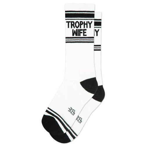 Gym Crew Socks-Trophy Wife