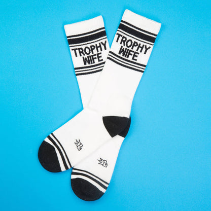 Gym Crew Socks-Trophy Wife