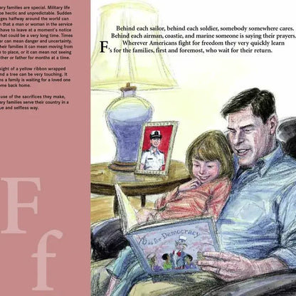 H Is For Honor: A Military Family Alphabet Picture Book