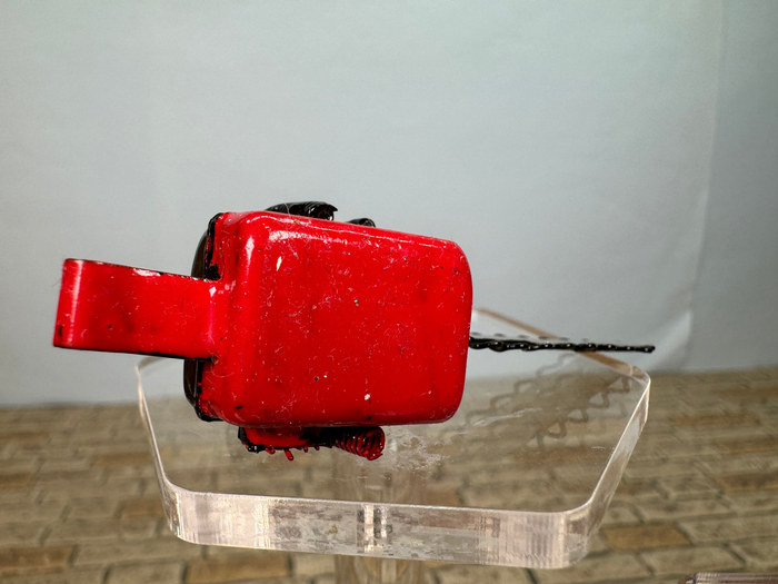 Hand Painted Chainsaw Artisan Handmade