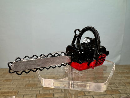 Hand Painted Chainsaw Artisan Handmade