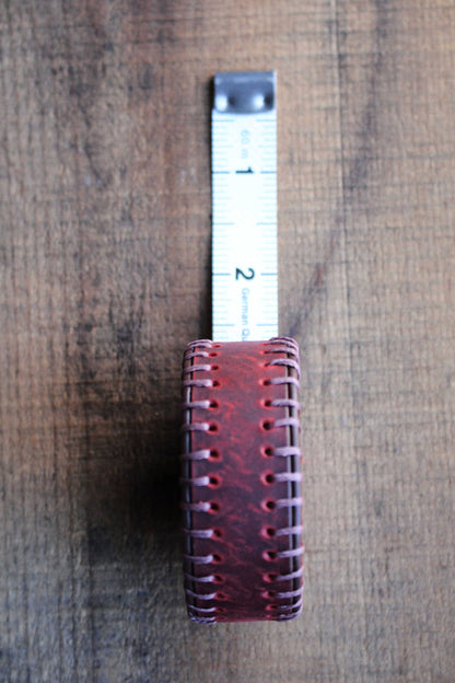 Hand-Stitched Leather Tape Measures | NNK Press