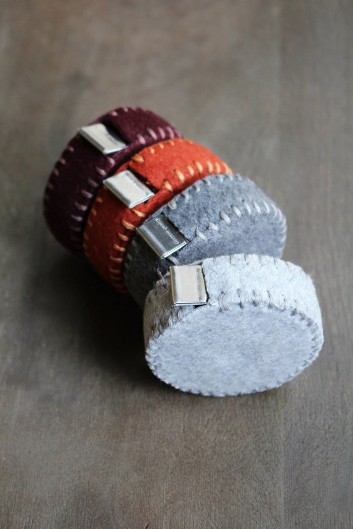 Hand-Stitched Woolen Tape Measures | NNK Press