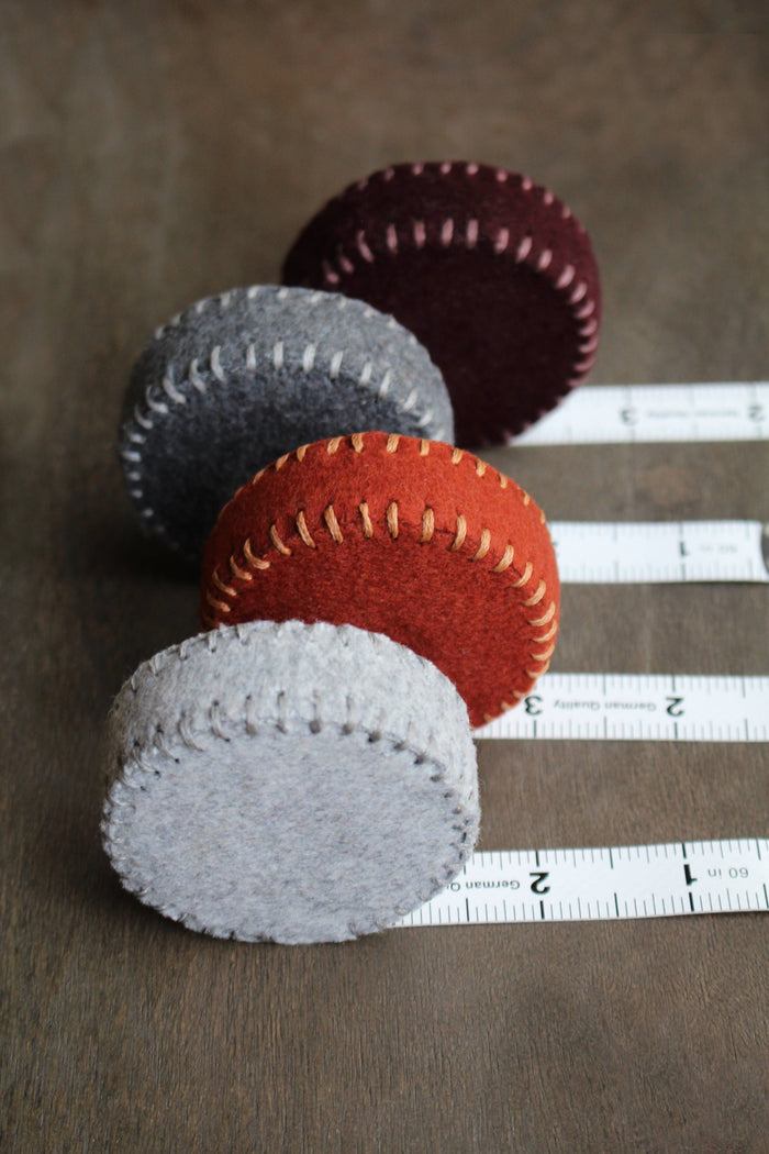 Hand-Stitched Woolen Tape Measures | NNK Press