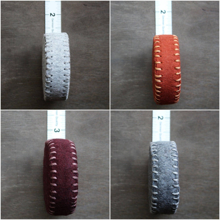 Hand-Stitched Woolen Tape Measures | NNK Press