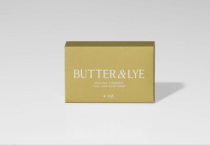 Healing Turmeric Face and Body Soap | Butter & Lye