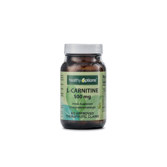 Healthy Options L Carnitine 500mg 60 Capsules
