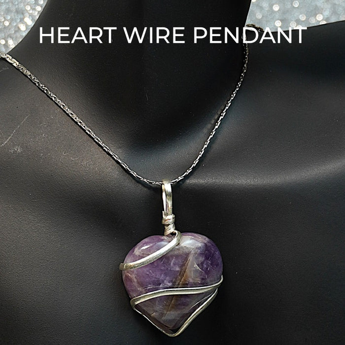 Heart Wire Pendants