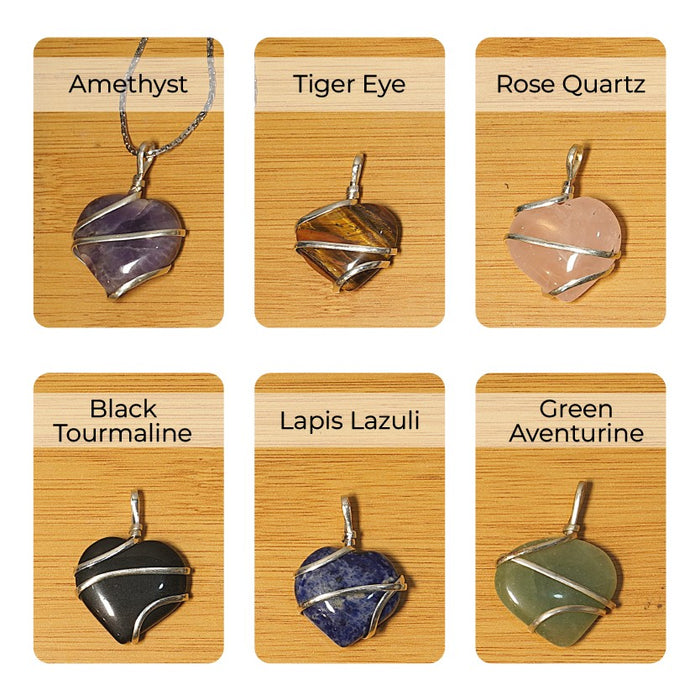 Heart Wire Pendants