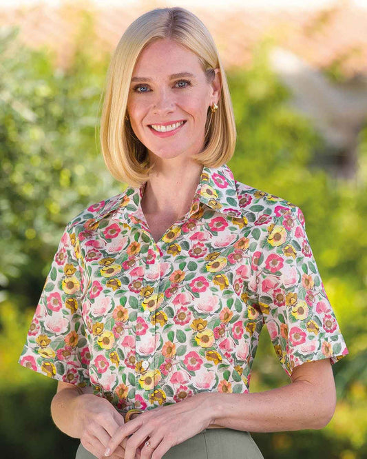 Heidi Tana Lawn® Short Sleeve Blouse - Country Collection