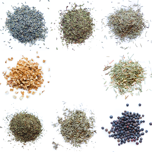 * Herbal Botanical Sample Pack - 8 Dried Herb Varieties - NorthWood Candle & Craft