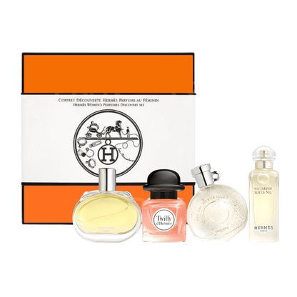 Hermes Women's Perfume Hermes Women's Perfume Miniature Discovery Gift Set (4 x 7.5ml)