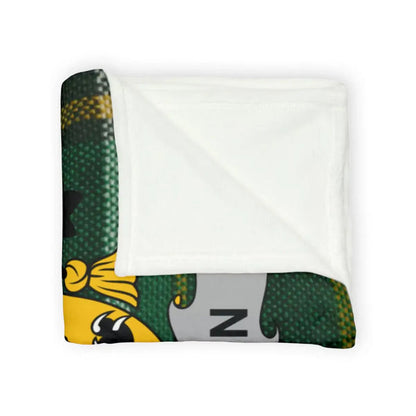 Cozy Hogwarts House Crest Design Blanket