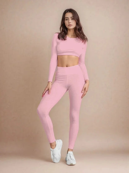 High-waisted seamless shaping leggings for women 🇬🇧