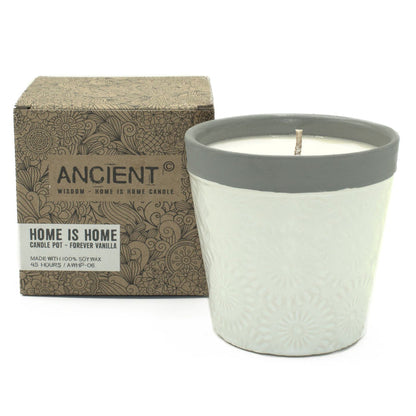 Home is Home Candle Pots - Forever Vanilla 🇬🇧