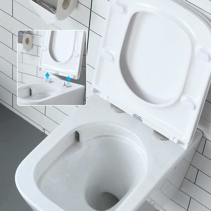 HOROW UG07S Spülrandloses Wand-WC