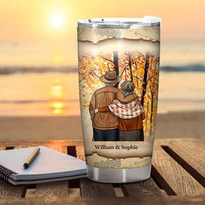 I Wanna Be Your Last Everything - Personalized Tumbler - Gift For Couples, Husband Wife