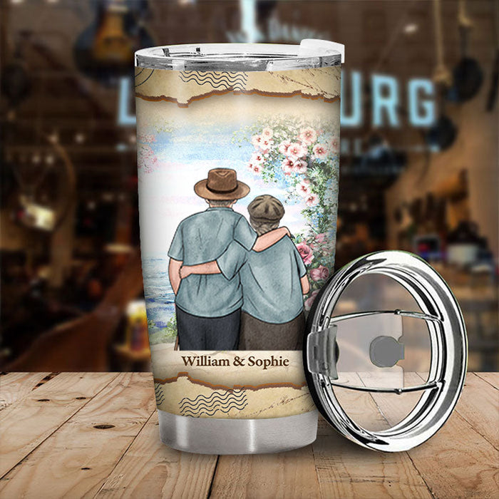 I Wanna Be Your Last Everything - Personalized Tumbler - Gift For Couples, Husband Wife