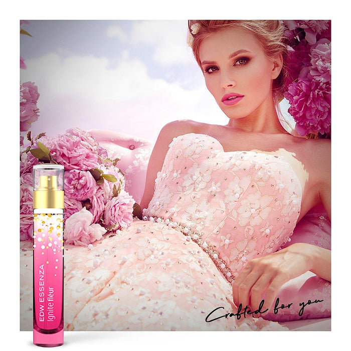 Ignite Fleur Luxury Perfume for Women, Travel Sized, Eau De Toilette, Floral & Fruity, Long-Lasting, 16ml_4