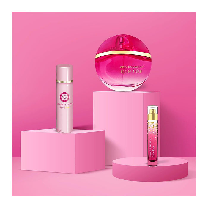 Ignite Fleur Luxury Perfume for Women, Travel Sized, Eau De Toilette, Floral & Fruity, Long-Lasting, 16ml_6