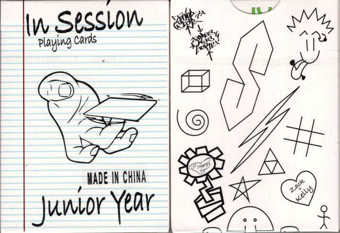PlayingCardDecks.com-In Session Junior Year Marked Playing Cards WJPC