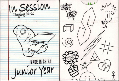 PlayingCardDecks.com-In Session Junior Year Marked Playing Cards WJPC