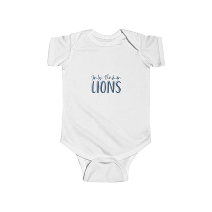 Infant Bodysuit – 'Lions' Baby Onesie (School/Team Spirit)