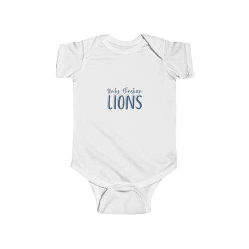 Infant Bodysuit – 'Lions' Baby Onesie (School/Team Spirit)