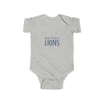Infant Bodysuit – 'Lions' Baby Onesie (School/Team Spirit)
