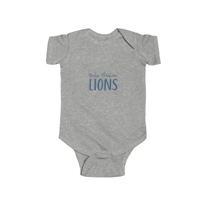 Infant Bodysuit – 'Lions' Baby Onesie (School/Team Spirit)