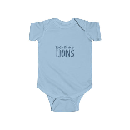 Infant Bodysuit – 'Lions' Baby Onesie (School/Team Spirit)