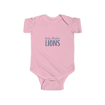 Infant Bodysuit – 'Lions' Baby Onesie (School/Team Spirit)