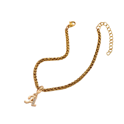Initial Charm Bracelet – Gold & Silver 🇬🇧