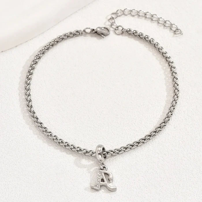 Initial Charm Bracelet – Gold & Silver 🇬🇧
