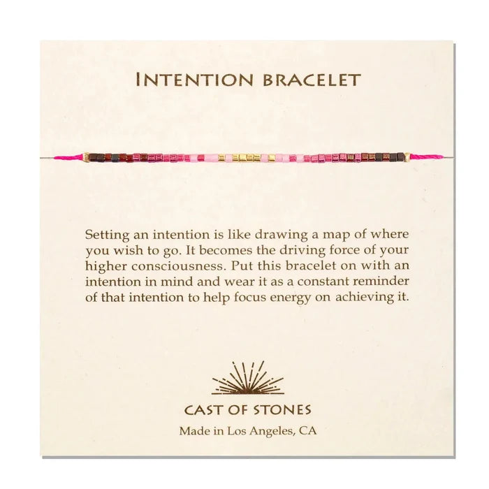 Intention Bracelet | Radiant Pink
