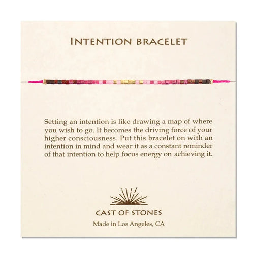 Intention Bracelet | Radiant Pink