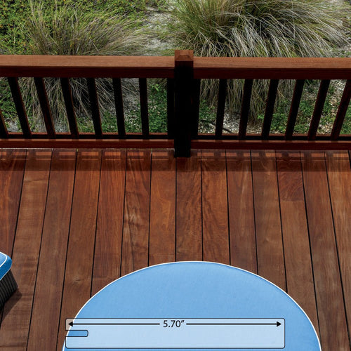 Ipe Wood One-Sided Pre-Grooved Decking - Advantage Lumber