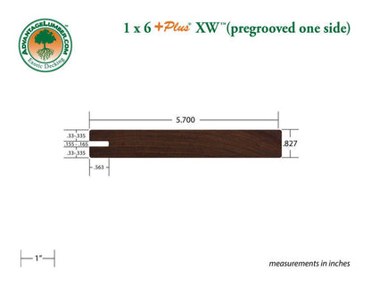 Ipe Wood One-Sided Pre-Grooved Decking - Advantage Lumber