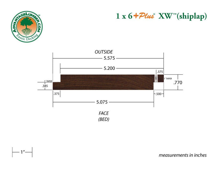 Ipe Wood Shiplap Siding - Advantage Lumber